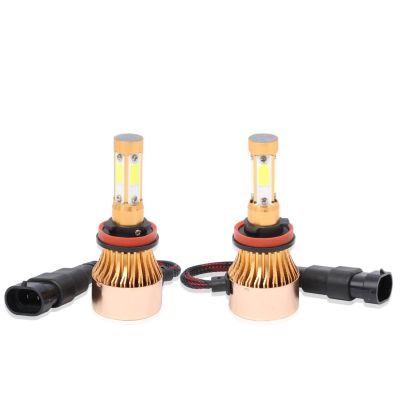 CarCool ไฟหน้ารถยนต์ LED หลอดไฟหน้ารถ50W 8000LM Led Automotivo โคมไฟหลอดไฟรถ