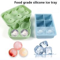 BPA Free Gridded Ice Cube Mold Food Grade Silicone Ice Cube Square Tray Mold DIY Ice Maker Ice Cube Tray