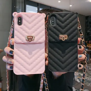 Wallter Phone Case For iPhone 14 13 12 Pro Max Mini 11 Pro Max X XR XS Max  8 7 6 6s Plus SE Weave Card Holder Coin Purse Cover