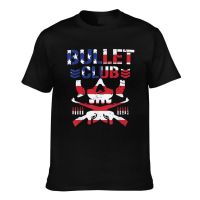 2023 NEWTop คุณภาพ Njpw Roh Ring Of Honor Bullet Club โลโก้ปกติผู้ชาย Appreal เสื้อยืด