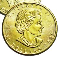 【CC】┅⊕﹍  2020 2021 Canada Leaves Gold Coins Collectibles Coin Decoration Medal Desktop Ornament Gifts