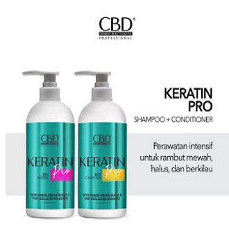 Cbd Shampoo Dan Conditioner Pro Daily Keratin Cbd Sampo 1000 ML ...