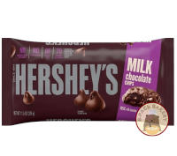 (มิลค์ ชิพส์) เฮอร์ชีส์ มิลค์ ช็อคโกแลต ชิพส์ / HERSHEYS MILK CHOCOLATE CHIPS / 326g