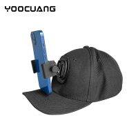 Adjustable Canvas Sun Hat Cap For iPhone 14 Huawei Xiaomi Samsung Phone Clip Mount for Gopro 11 10 9 8 7 6 5 Max for Insta360 X2