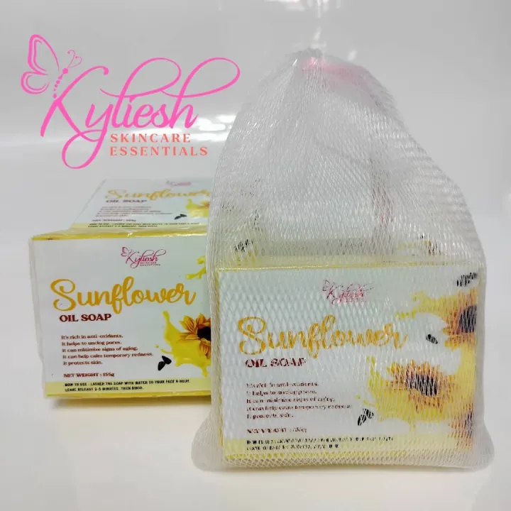 SUNFLOWER OIL SOAP 135G WITH FREE SOAP MESH Lazada PH