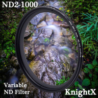 Knightx ND Camera dslr Lens Filter ND2-1000 49MM-77MM thumbnail