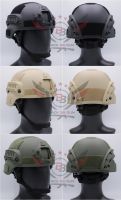 หมวกทหาร Mich รุ่นMich 2000 (ACH Mich 2000 Helmet)  น้ำหนัก : 870 กรัม ขนาด : กว้าง 26 cm. ยาว 19 cm.  คุณสมบัติ : #แข็งแรงทนทาน #สามารถประบความกระชับได้ที่สายรัดคาง