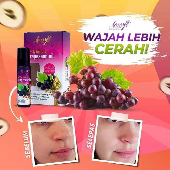 GRAPESEED OIL LUVLY BEAUTY ORIGINAL HQ Lazada