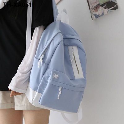 Mori simple all-match fresh shoulder bag third to sixth grade schoolbag female college student Korean version trendy high school backpack