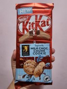 KitKat Milk Choc chunk cookie Australia 170g bánh kit kat sôcôla sữa bánh