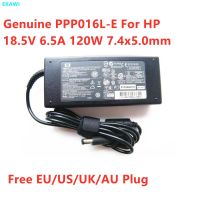 PPP016L-E ของแท้อะแดปเตอร์ AC PPP016C 6.5A 120W 18.5V สำหรับ HP DV5 DV6-7204TX DV7-7212nr NC4400ที่ชาร์จแหล่งจ่ายไฟแล็ปท็อป NC6110