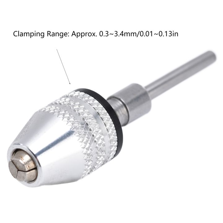 keyless-เจาะ-chuck-impact-driver-adapter-converter-3-ขากรรไกร-1-8in-round-shank-0-3-3-4mm-silver