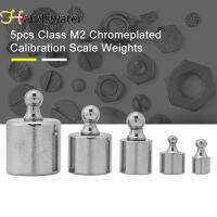 5Pcs 1/2/5/10/20g Calibration Set Mini Precise Chrome Plating Practical Calibration Weights for Laboratory