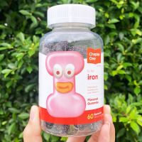 ธาตุเหล็กและวิตามินซี แบบเม็ดเคี้ยว Iron with Vitamin C 60 Flavored Gummies (Zahler®)