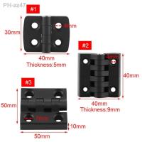 10pcs/set Black Color Nylon Plastic Butt Hinge for Wooden Box Furniture Electric Cabinet Hardware