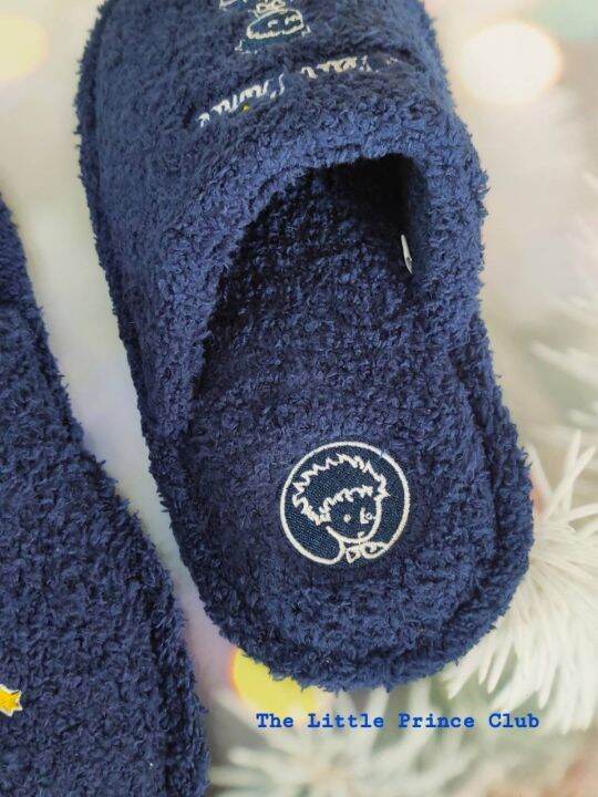 the-little-prince-slippers-รองเท้าสำหรับสวมใส่ในบ้าน-ลายปักเจ้าชายน้อย