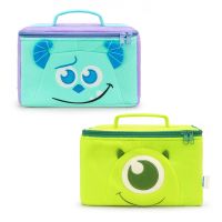 Disney Pixar ลิขสิทธิ์แท้ กระเป๋าเครื่องสำอาง Mike / Sulley : SMILEY