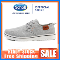 Scholl รองเท้า รองเท้า scholl ผู้ชาย scholl mens รองเท้ารองเท้าผ้าใบ scholl ผู้ชาย กีฬาผ้าใบกีฬา รองเท้าผู้ชายแฟชั่นรองเท้าผ้าใบเดินเล่นรองเท้าสบาย ๆ ฤดูร้อนขับรถกีฬา-2035