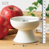 ★〓Best〓★ Feeder Ceramic Dog Bowl Japanese Cat Bowl Tall Feet Neck Guard Dog Basin Mino-yaki Style Groceries s