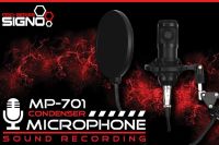 SIGNO Condenser Microphone Sound Recording รุ่น MP-701 / MP-704 (ไมค์โครโฟน)