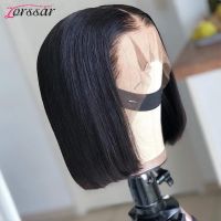 Short Bob Lace Front Wigs Human Hair Pre Plucked Bone Straight Human Hair Wigs For Women Human Hair Wig 4x1 13x1 T Part Lace Wig [ Hot sell ] ea1voy