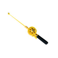 Outdoor Kids Portable Ice Fishing Rod Plastic Pole With Reels Wheel Accessory