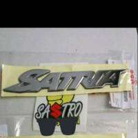 3D Rubber Satria Logo Emblem Sticker for Suzuki Motorcycle Accessories