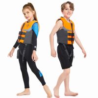 Kids Buoyancy Snorkel Vests Life Jacket For Children Swim Vest Boys Girls Buoyancy Swimsuit Flotation Swimming Aid