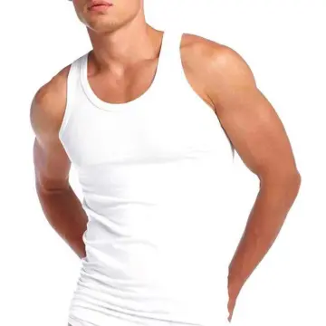 BEST SELLER ! Hanes 3in1 White Body Fit Sando