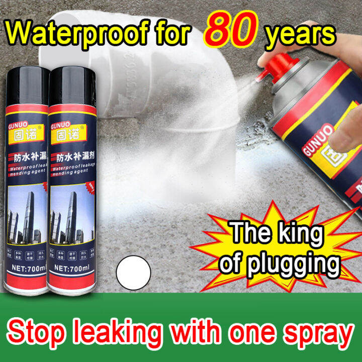 【Best Selling】Waterproof Sealing Spray 700ml (White) For Roof Wall ...