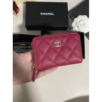 (ผ่อน)New Chanel cardholder zip