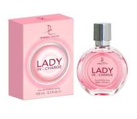 ( แท้ )  น้ำหอมอาหรับ DC LADY IN-CHARGE 100 ml. น้ำหอมผู้หญิง กลิ่นหอมเทียบแบรนด์ Chanel Chance กลิ่นหอมของเหล่าดอกไม้ผสมกลิ่นหอมผลไม้ หอมสดใส มีสไตล์