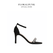 Giày Cao Gót Nữ Floralpunk Diana Heels 9Cm Màu Đen