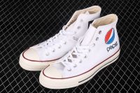 รองเท้าConverse Chuck Taylor x Pepsi size:36-44  ❤️[ สีดำ,ขาว ]  มีเก็บปลายทาง #พร้อมกล่อง รองเท้าผ้าใบ รองเท้าแฟชั่น รองเท้าผ้าใบชาย