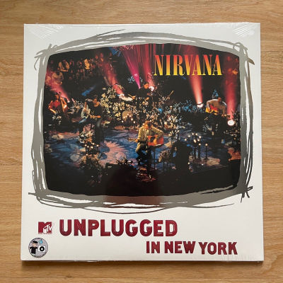 แผ่นเสียง​ Nirvana – MTV Unplugged In New York: 25​th​ album ​anniversary​ 2​LP แผ่นเสียงมือหนึ่ง ซีล