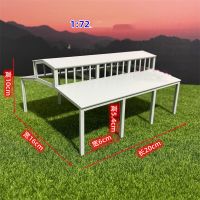 โมเดลรถถังประกอบขนาด72สเกล72โต๊ะเล่นทรายโรงสร้างฉาก1/72 1/43 1/35 Diorama