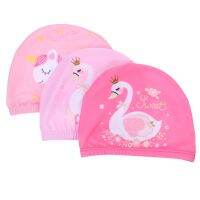 Swimming Cap Decorative Caps Polyester Cartoon Hats Children Accessory Portable Swim Caps