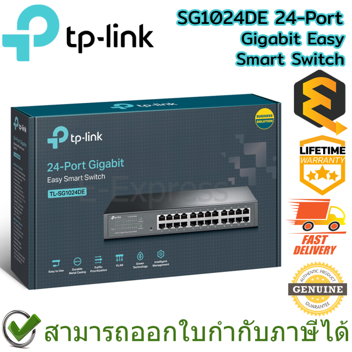 tp-link-sg1024de-24-port-gigabit-easy-smart-switch-ของแท้-ประกันศูนย์-lifetime-warranty