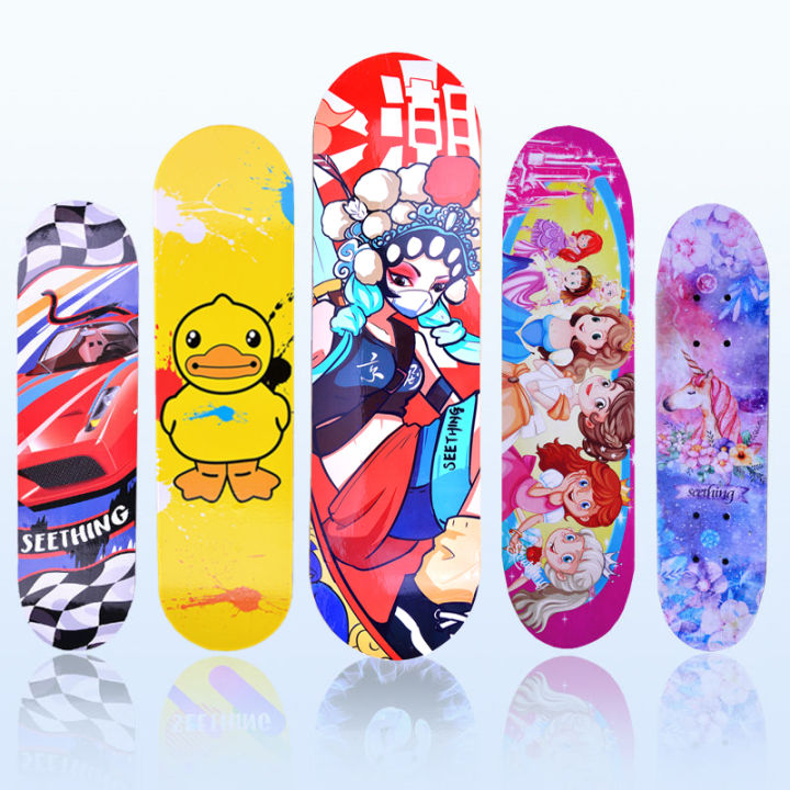 skateboardสเก็ตบอร์ดเด็ก-ขนาด-60-15-ซม-สเก็ตบอร์ดมือใหม่-สเก็ตบอร์ดราคาโรงงานขายส่ง