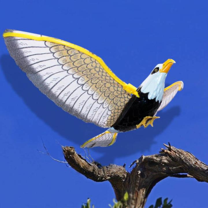 นกอินทรีบินกันนกแบบแขวนสำหรับป้องกันนกหุ่นไล่กาควบคุมไล่แมลงอุปกรณ์ตกแต่งสวน