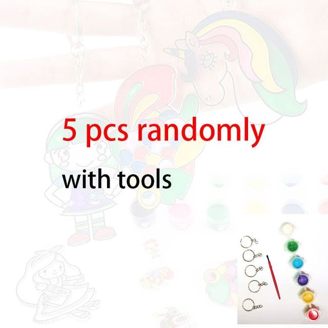 5pcs-children-window-art-kids-suncatcher-painting-kit-crafts-activities-ideas-birthday-gifts-diy-make-own-key-chain-cartoon-toys