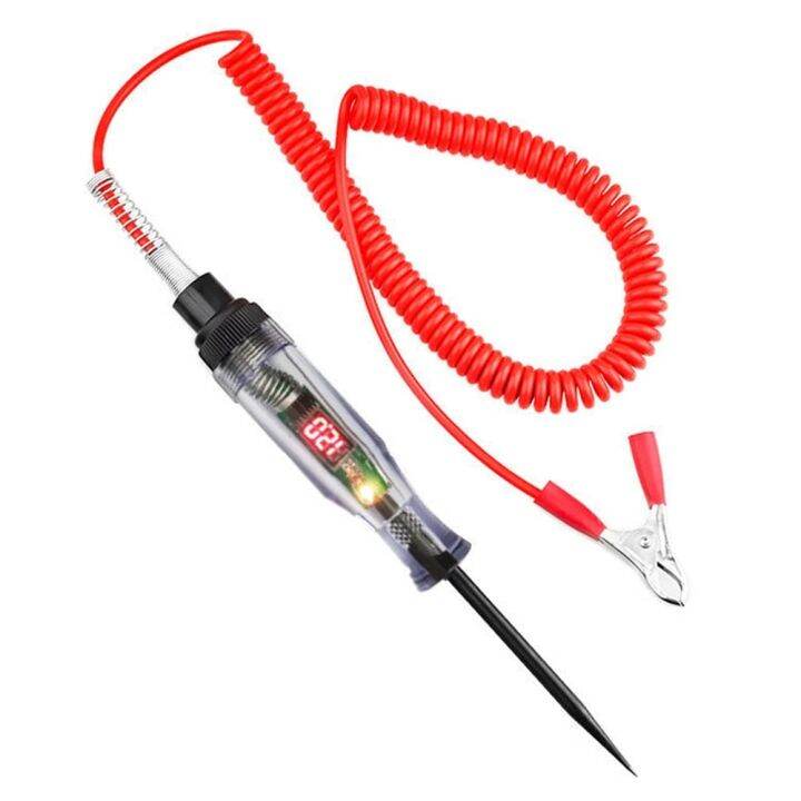 【CW】Car Truck Voltage Circuit Tester Auto 6V 24V Line Tester Tools Car ...