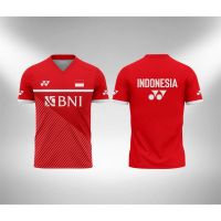 （ALL IN STOCK 2023）  indonesian badminton jersey new shirt