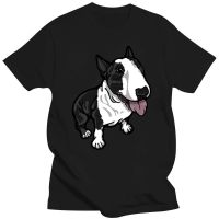 Happy Bull Terrier Men T Shirt Popular Party Cotton Short Sleeve Mens T Shirts  fashion casual Mens Tops