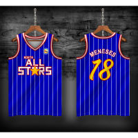 PBA RETRO JERSEY | NORTH ALL STARS VERGEL MENESES #18 JERSEY | FULL SUBLIMATION