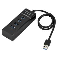 【Online】 liaoxian3105992120 ฺclover พอร์ต USB 4พอร์ต5Gbps Usb Hub 4พอร์ตตัวแยกแบบพกพาอเนกประสงค์พร้อมช่องเสียบ USB Hub 3.0 R57