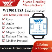 WT901C485 Witmotion การเร่งความเร็ว9แกน Inclinometer + ไจโร + มุม (0.05 XY ความแม่นยำ °) + เข็มทิศดิจิตอล RS485โปรโตคอล Modbus ชิ้นส่วนวงจรไฟฟ้า