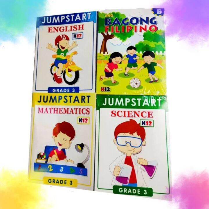 Jumpstart Workbook for Grade 3 bundle of 4 Lazada PH
