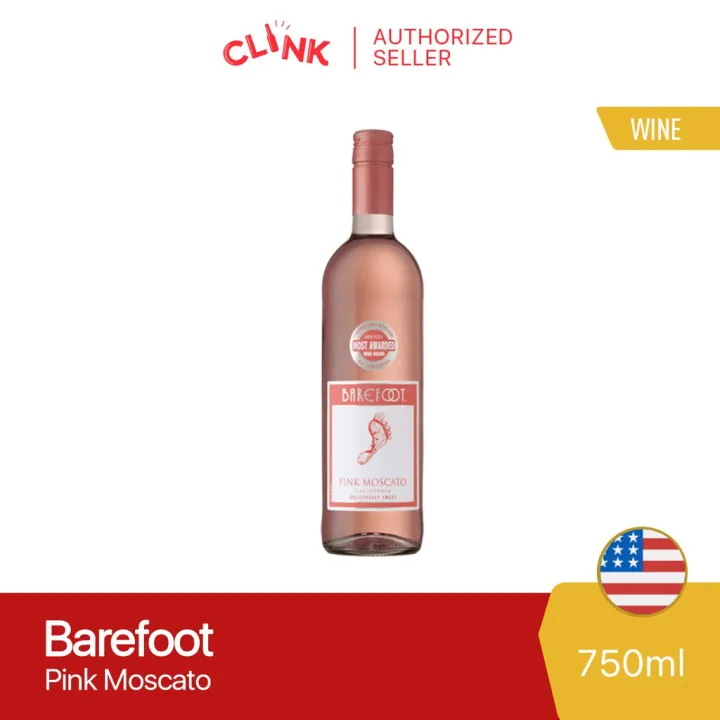 Barefoot California Pink Moscato 750ml | Lazada PH