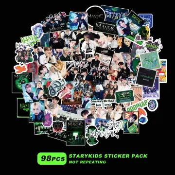 95pcs/set Kpop Stray Kids Character Stickers The Album GO LIVE IN